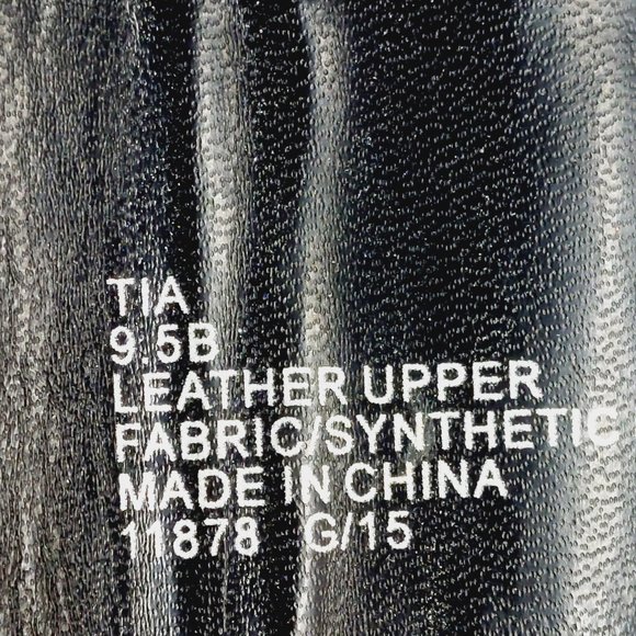 Ralph Lauren Tia Black Leather Side Zip Buckle Detail Wedge Heeled Boots I31 - Picture 9 of 14